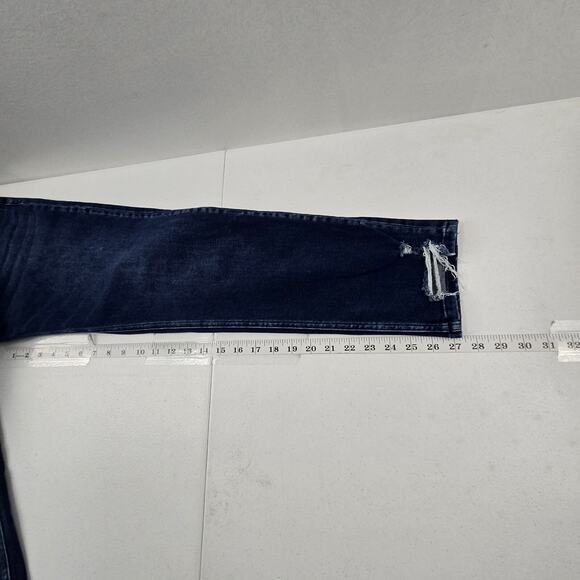 Kancan‎ Cadence Ultra High Rise Slim Straight Leg Jeans 11/29 bue 5352 - Picture 6 of 11